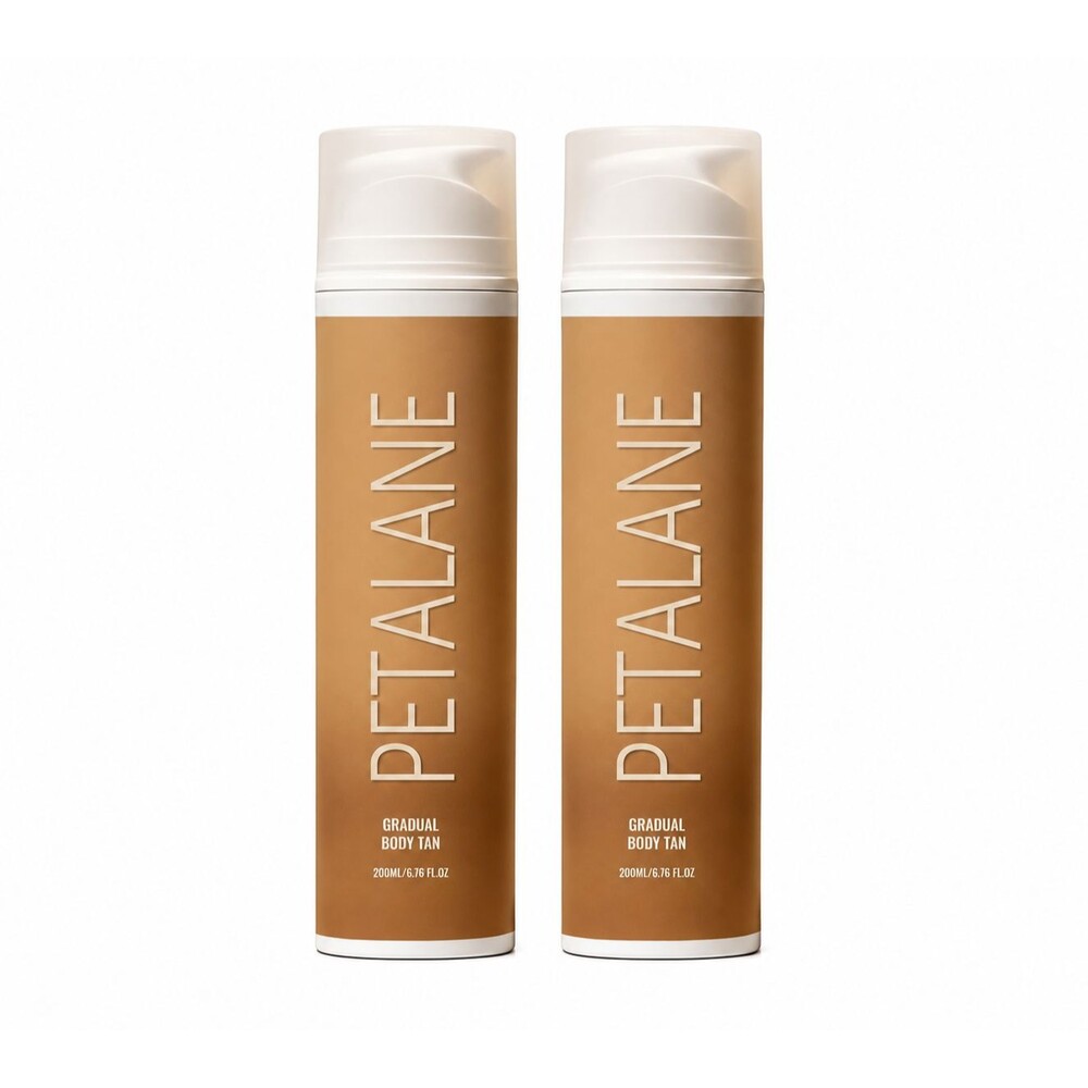 2 Pack PetaLane Gradual Body Tan 200mL 6.76oz NEW SEALED Exp 4/17/29